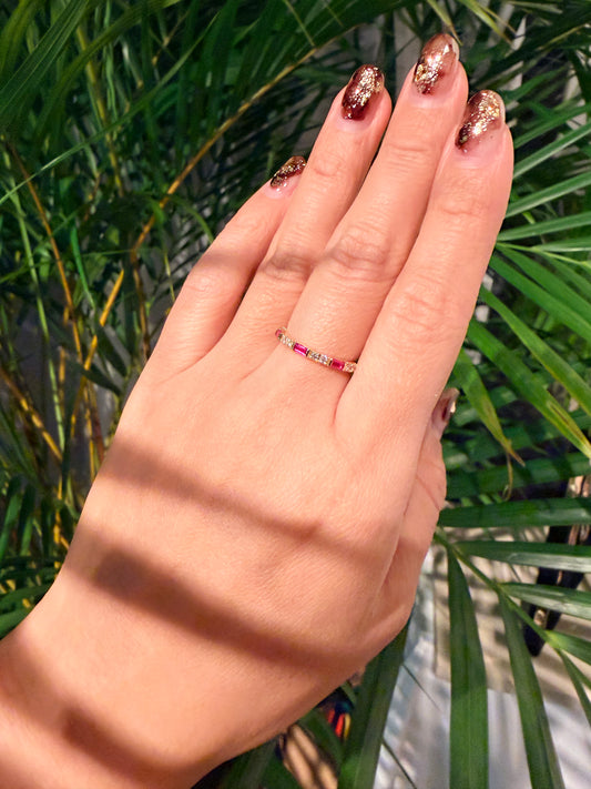 12. ルビーリング Classico