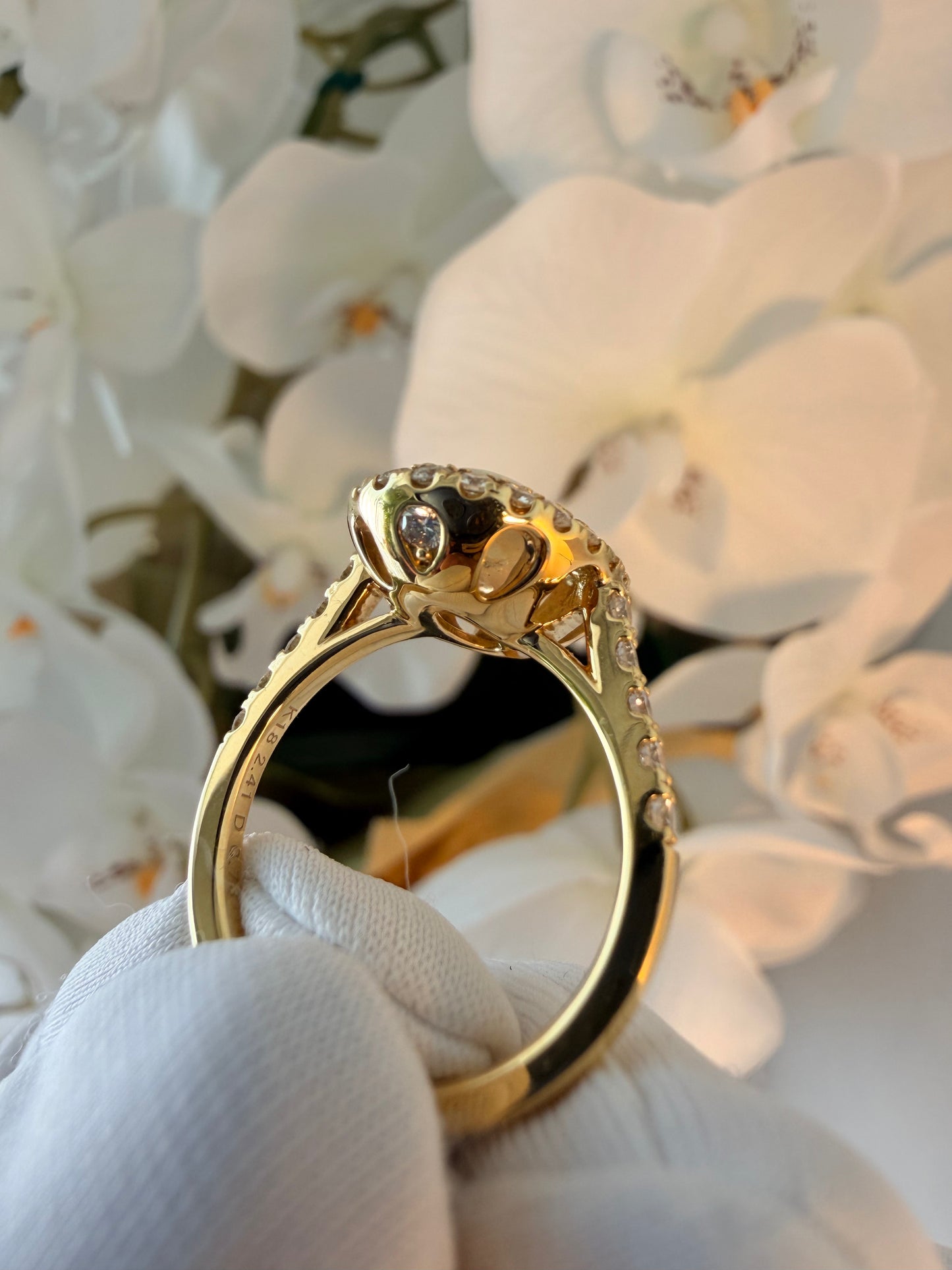 04. 【印象派オパール】YG　オパール　リング