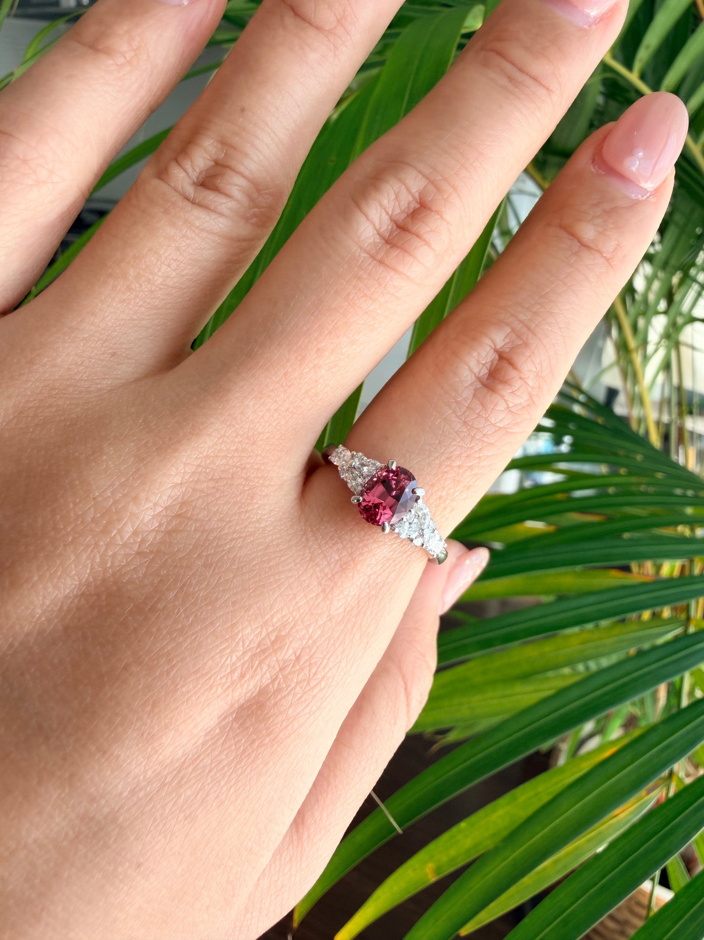 06. 【心を射るスピネル】 PT スピネルリング