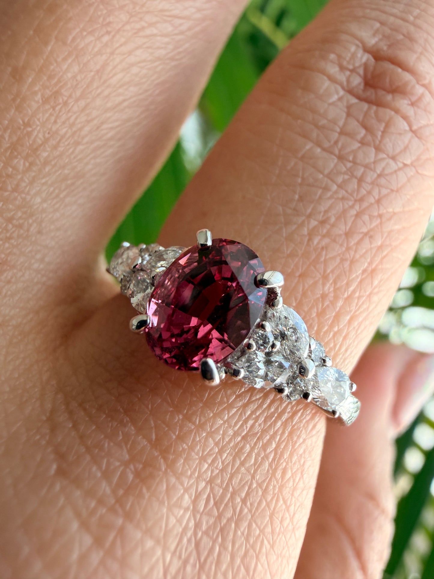 06. 【心を射るスピネル】 PT スピネルリング