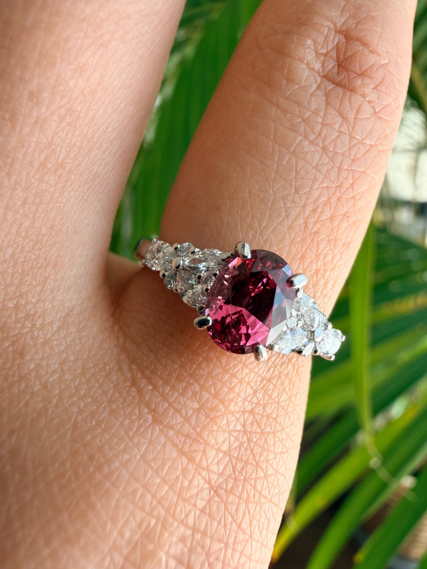 06. 【心を射るスピネル】 PT スピネルリング