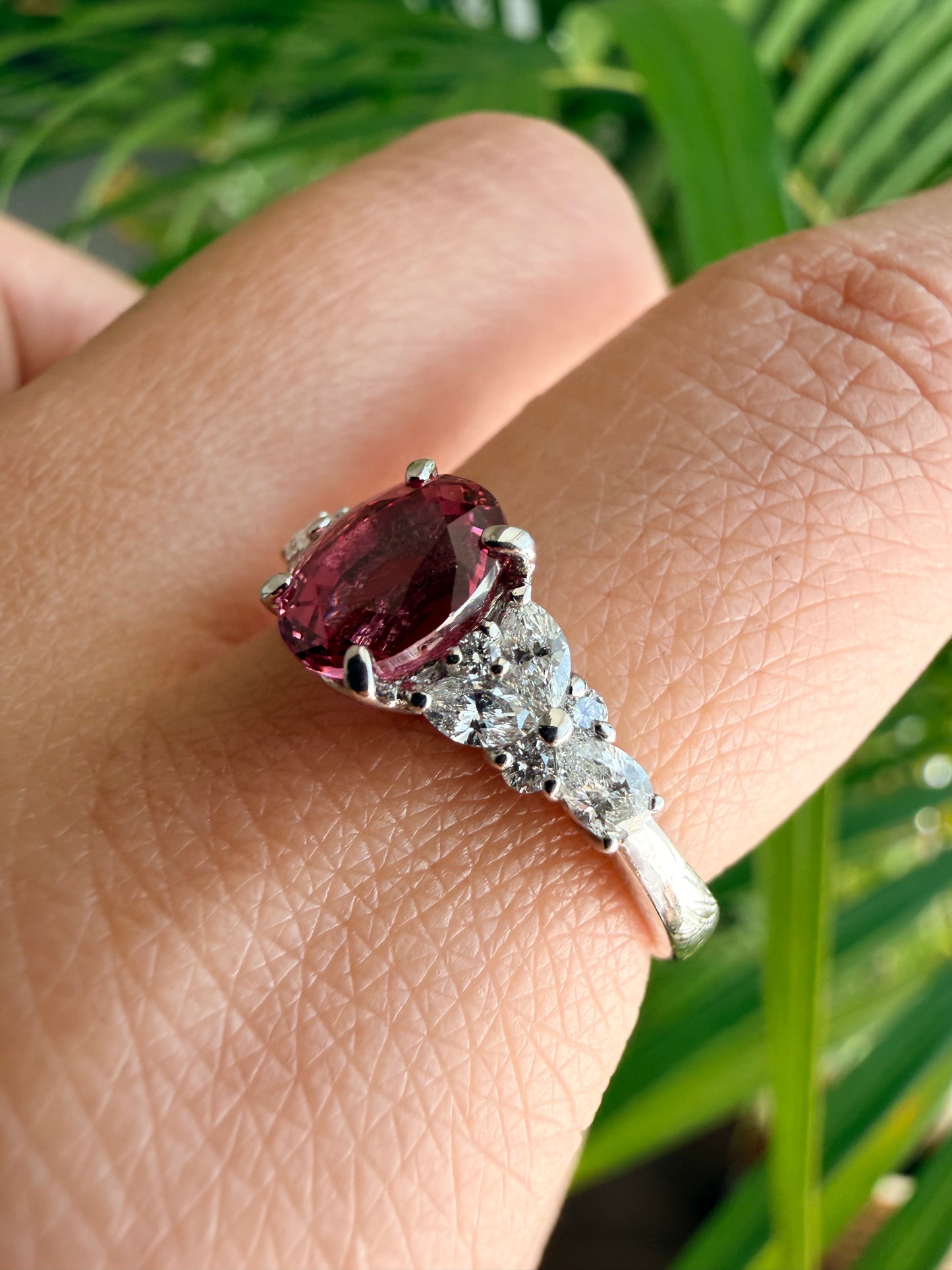 06. 【心を射るスピネル】 PT スピネルリング