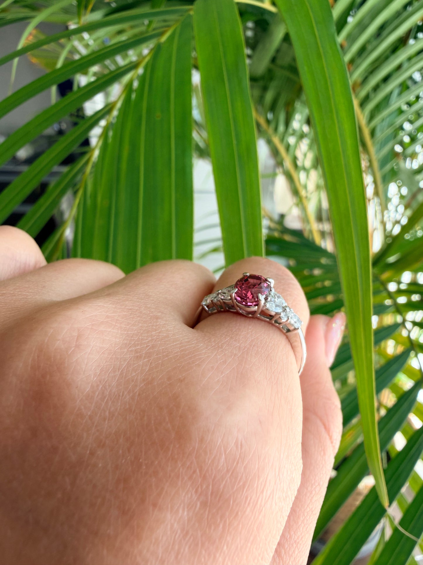 06. 【心を射るスピネル】 PT スピネルリング