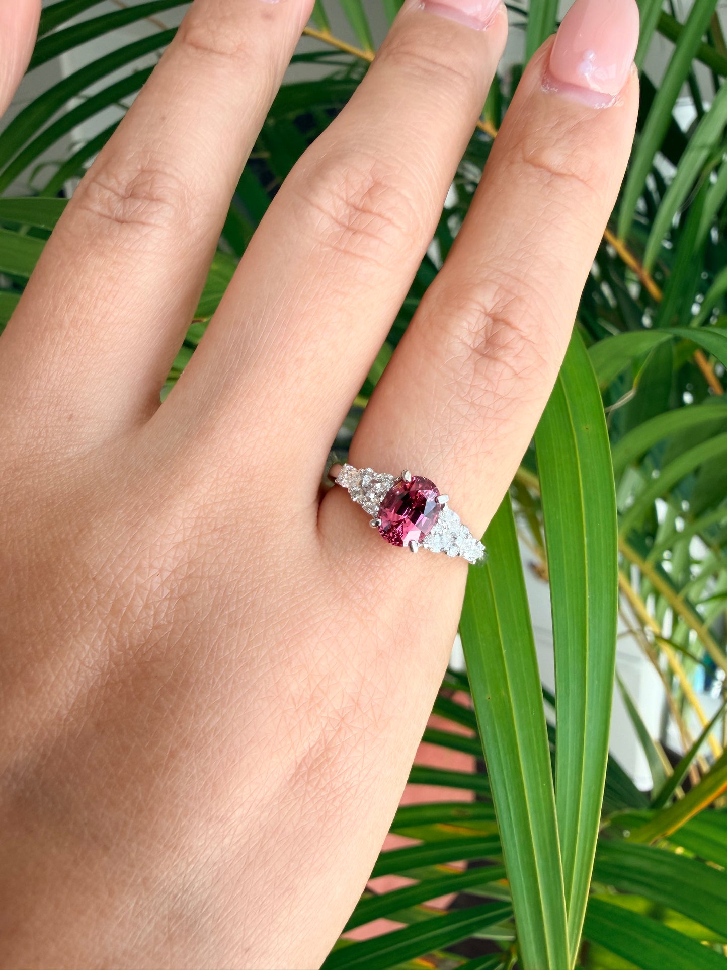 06. 【心を射るスピネル】 PT スピネルリング