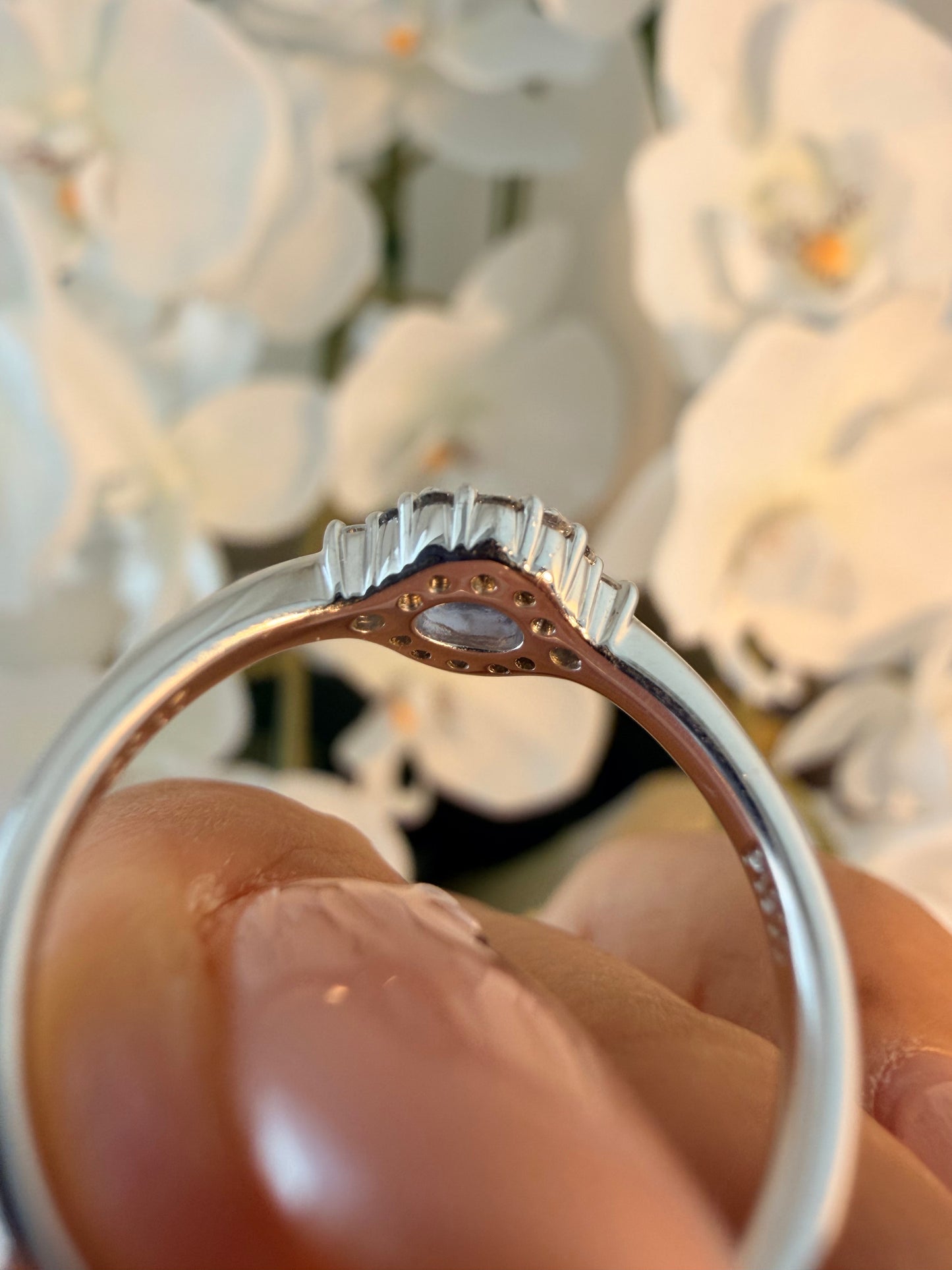 15. 【うるる】ニュアンスブルー・ファンシーサファイアリング　