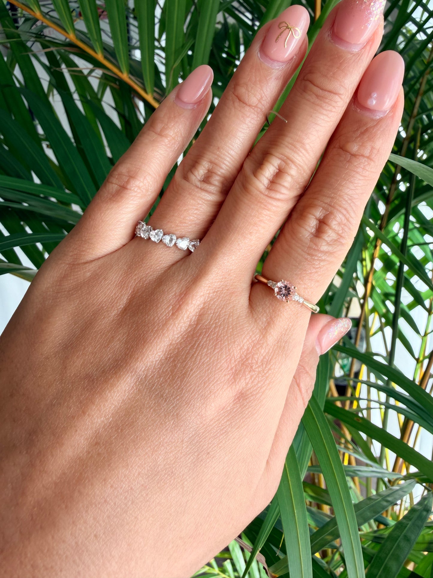 17. YG　0.54ctモルガナイト　リング