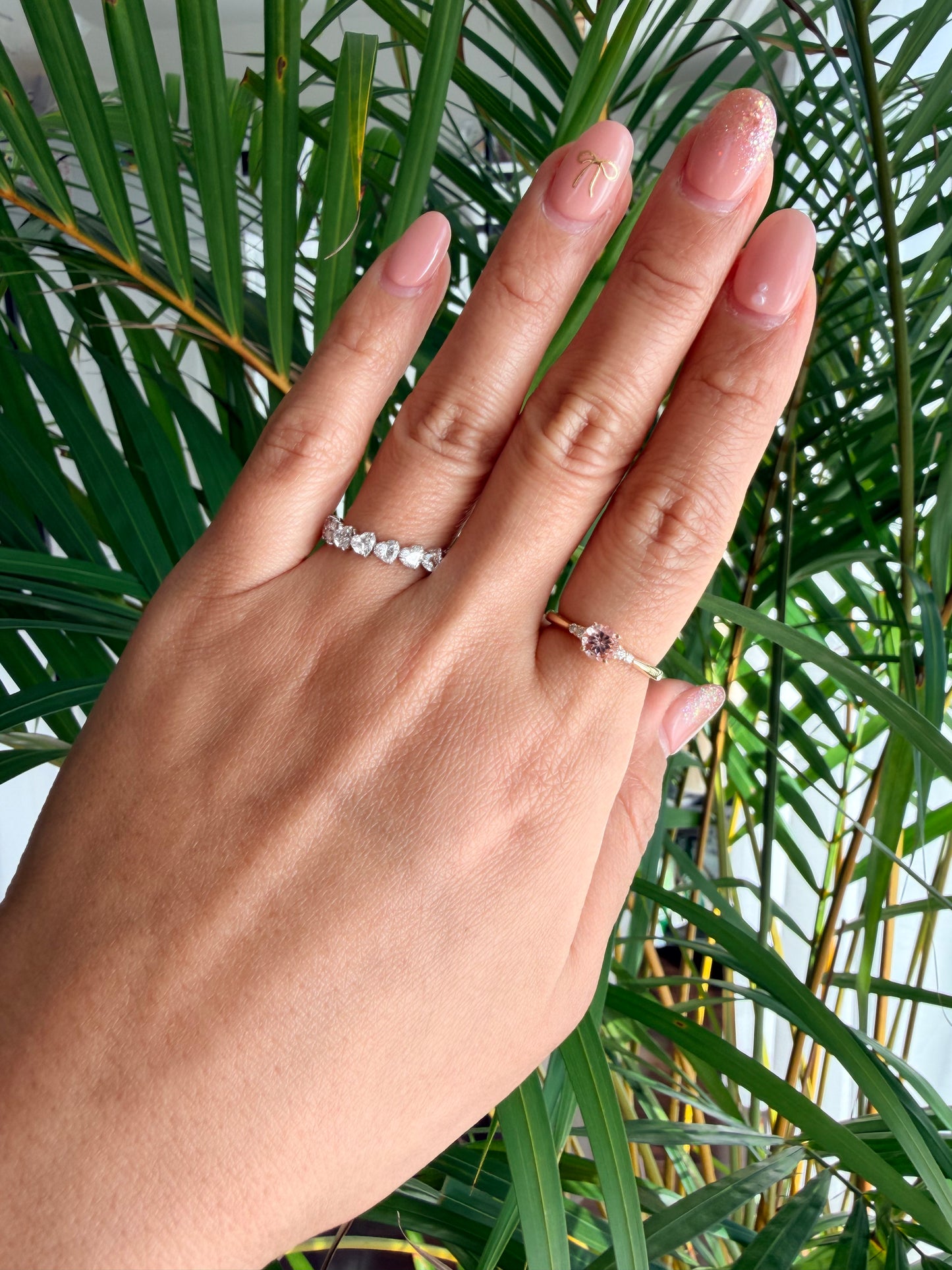 17. YG　0.54ctモルガナイト　リング