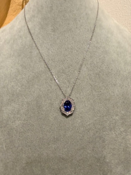 22. 【Mirror Mirror】PT　タンザナイトネックレス