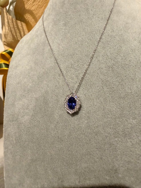 22. 【Mirror Mirror】PT　タンザナイトネックレス