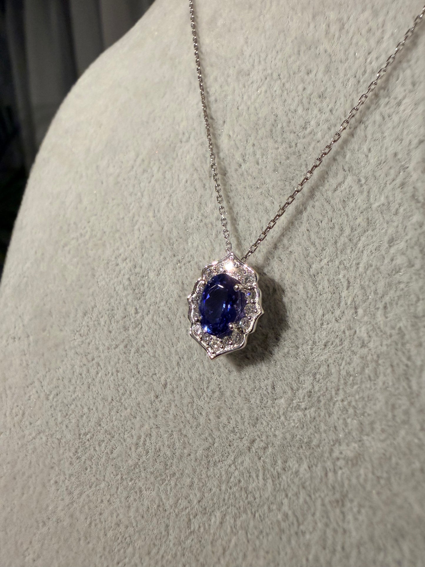 22. 【Mirror Mirror】PT　タンザナイトネックレス