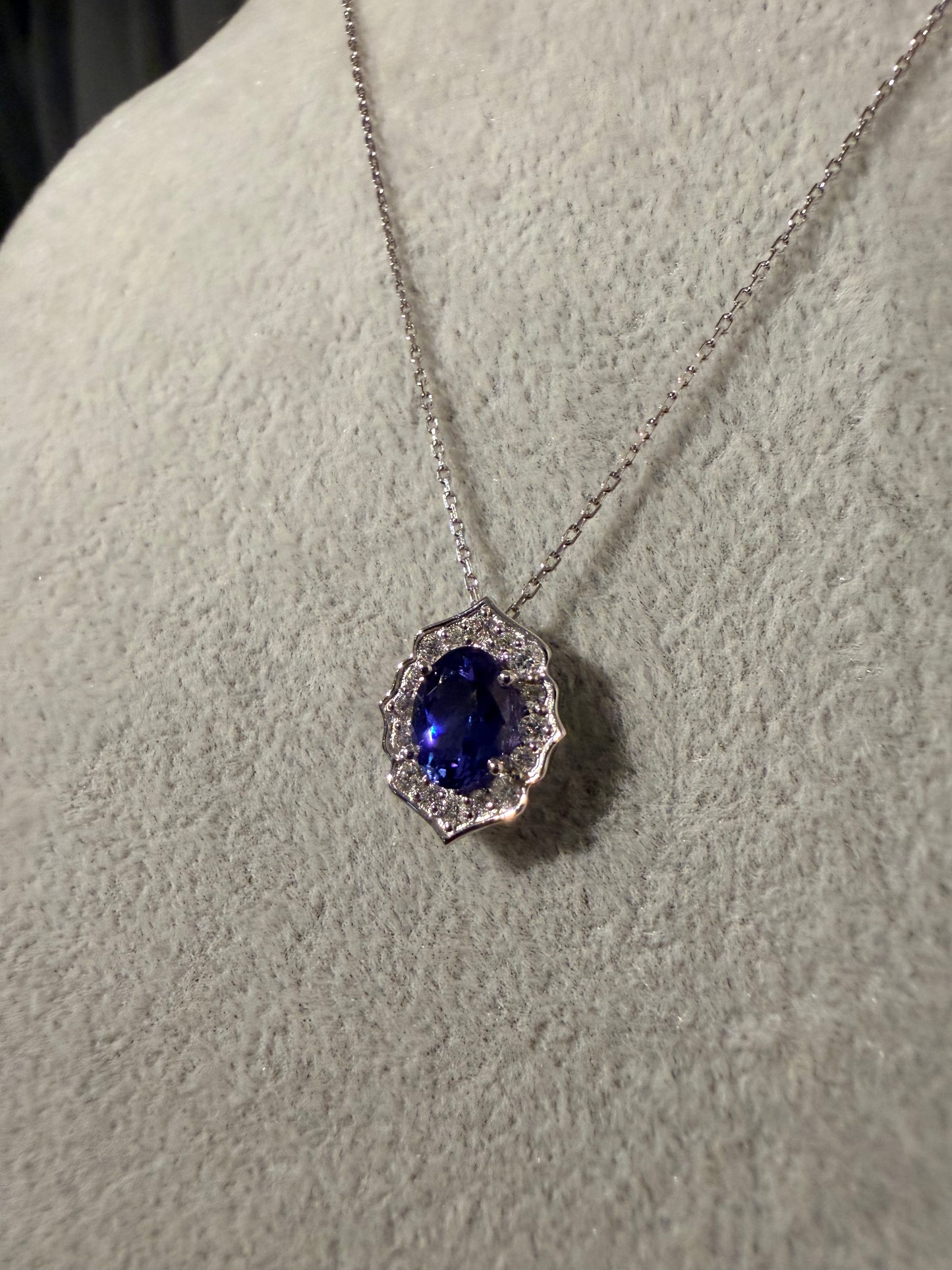 22. 【Mirror Mirror】PT　タンザナイトネックレス