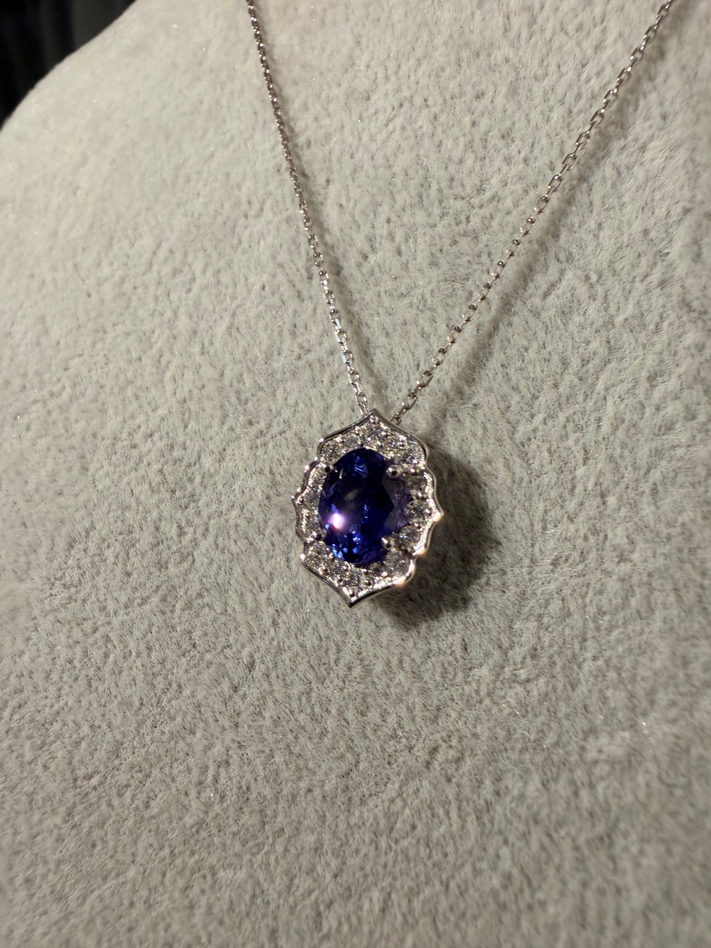 22. 【Mirror Mirror】PT　タンザナイトネックレス