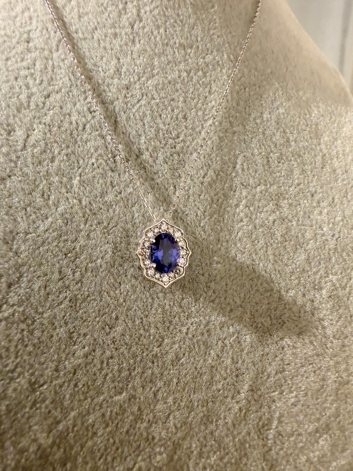 22. 【Mirror Mirror】PT　タンザナイトネックレス