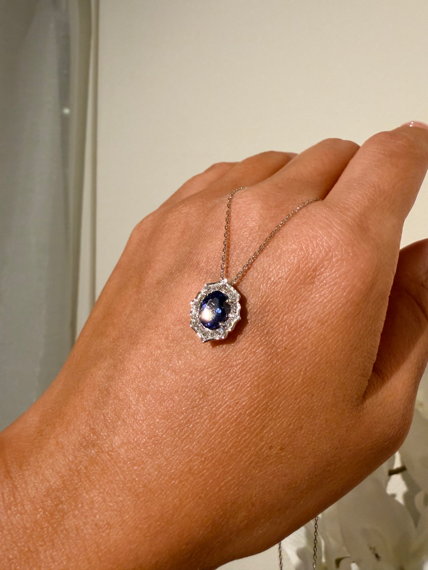 22. 【Mirror Mirror】PT　タンザナイトネックレス