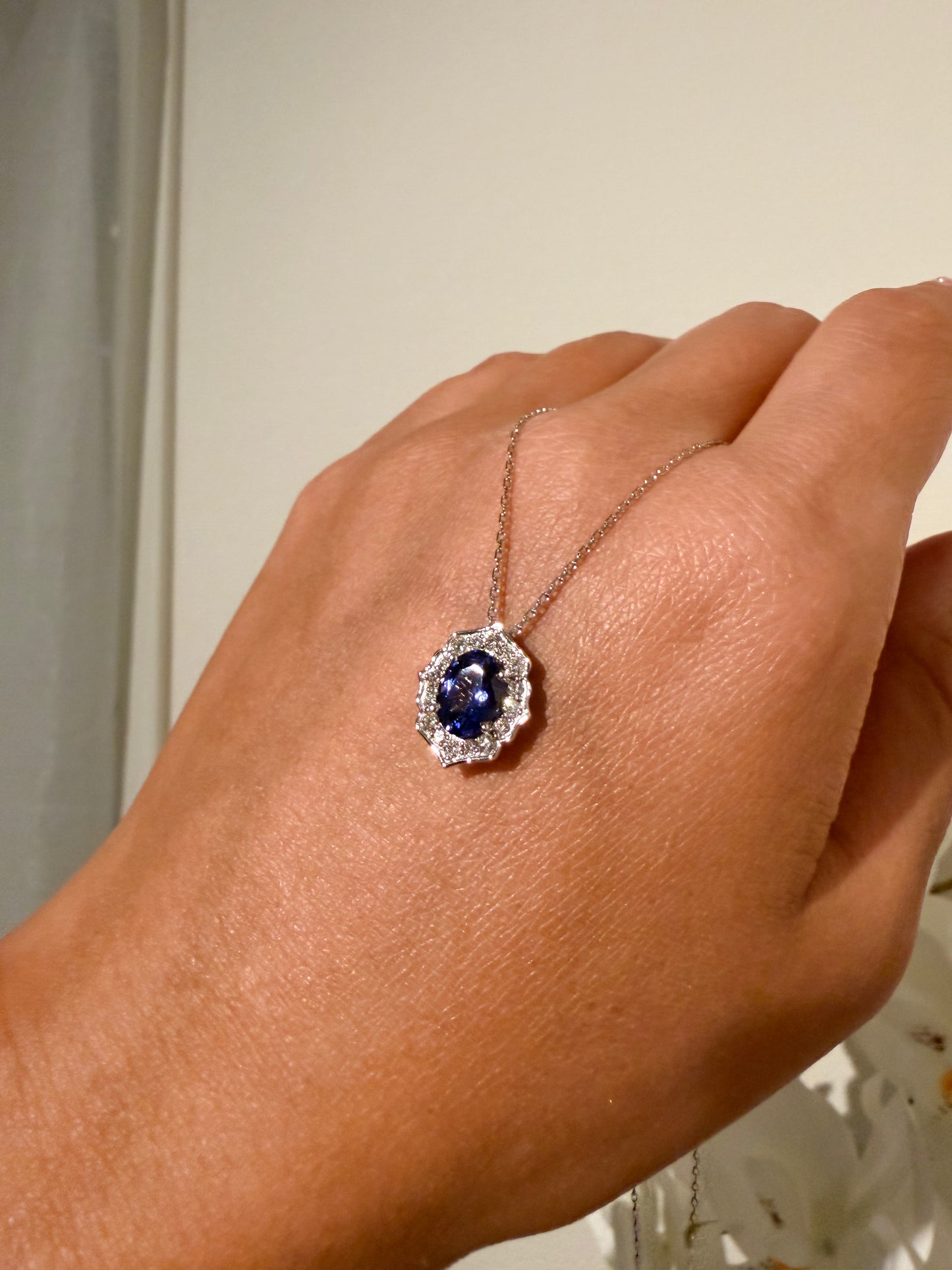 22. 【Mirror Mirror】PT　タンザナイトネックレス