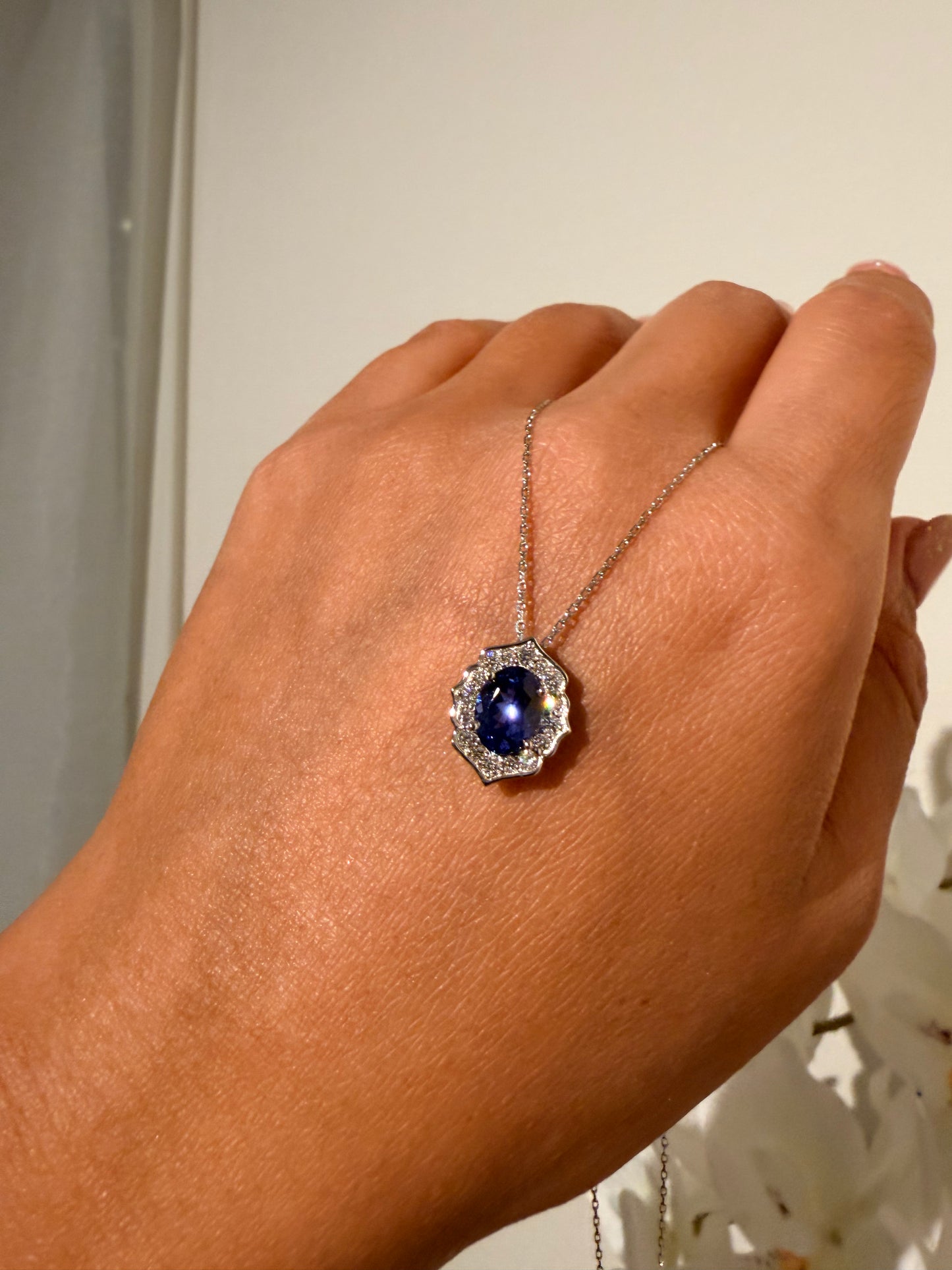 22. 【Mirror Mirror】PT　タンザナイトネックレス