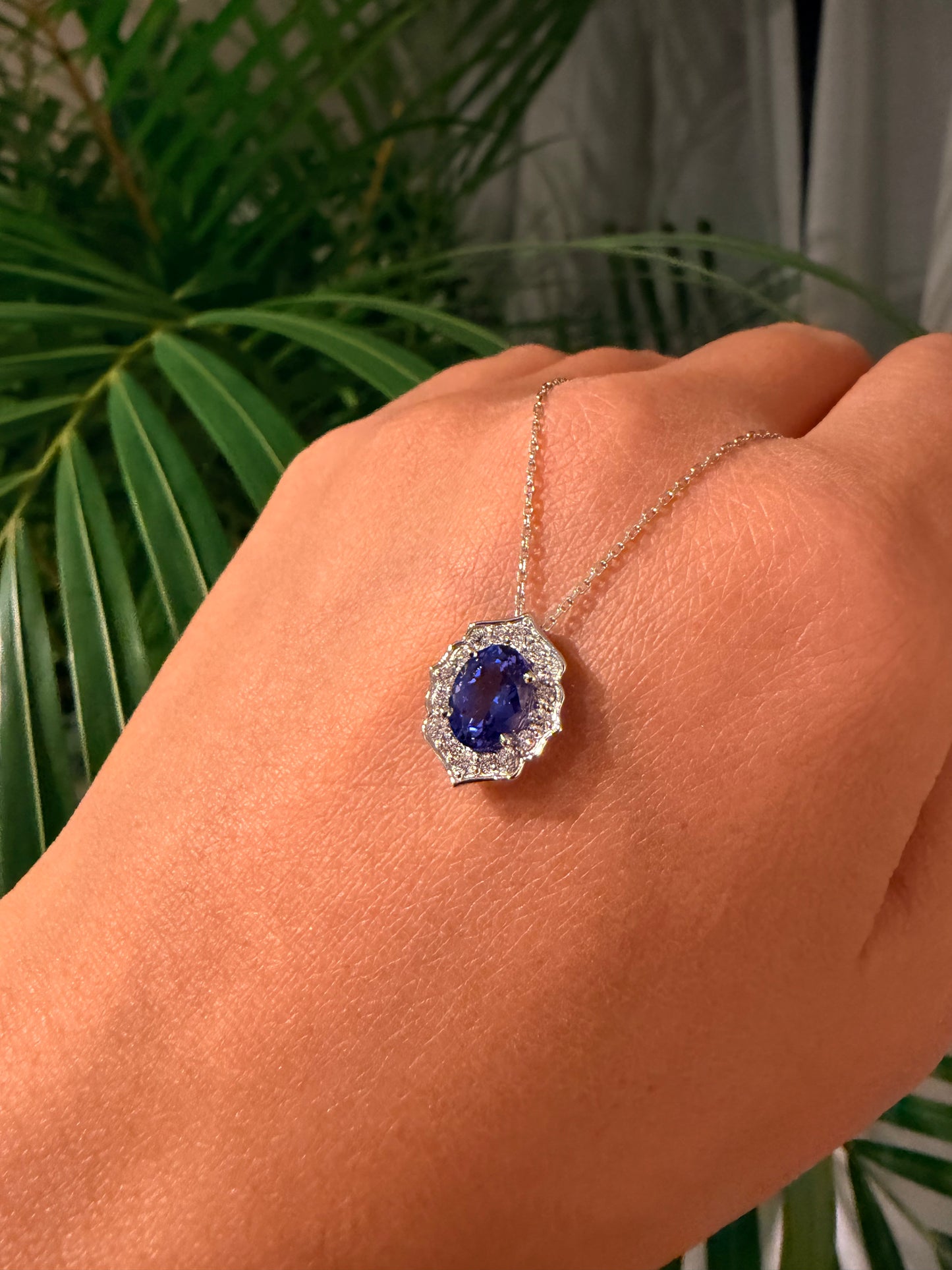 22. 【Mirror Mirror】PT　タンザナイトネックレス