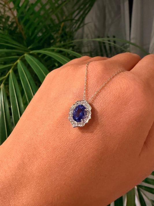 22. 【Mirror Mirror】PT　タンザナイトネックレス