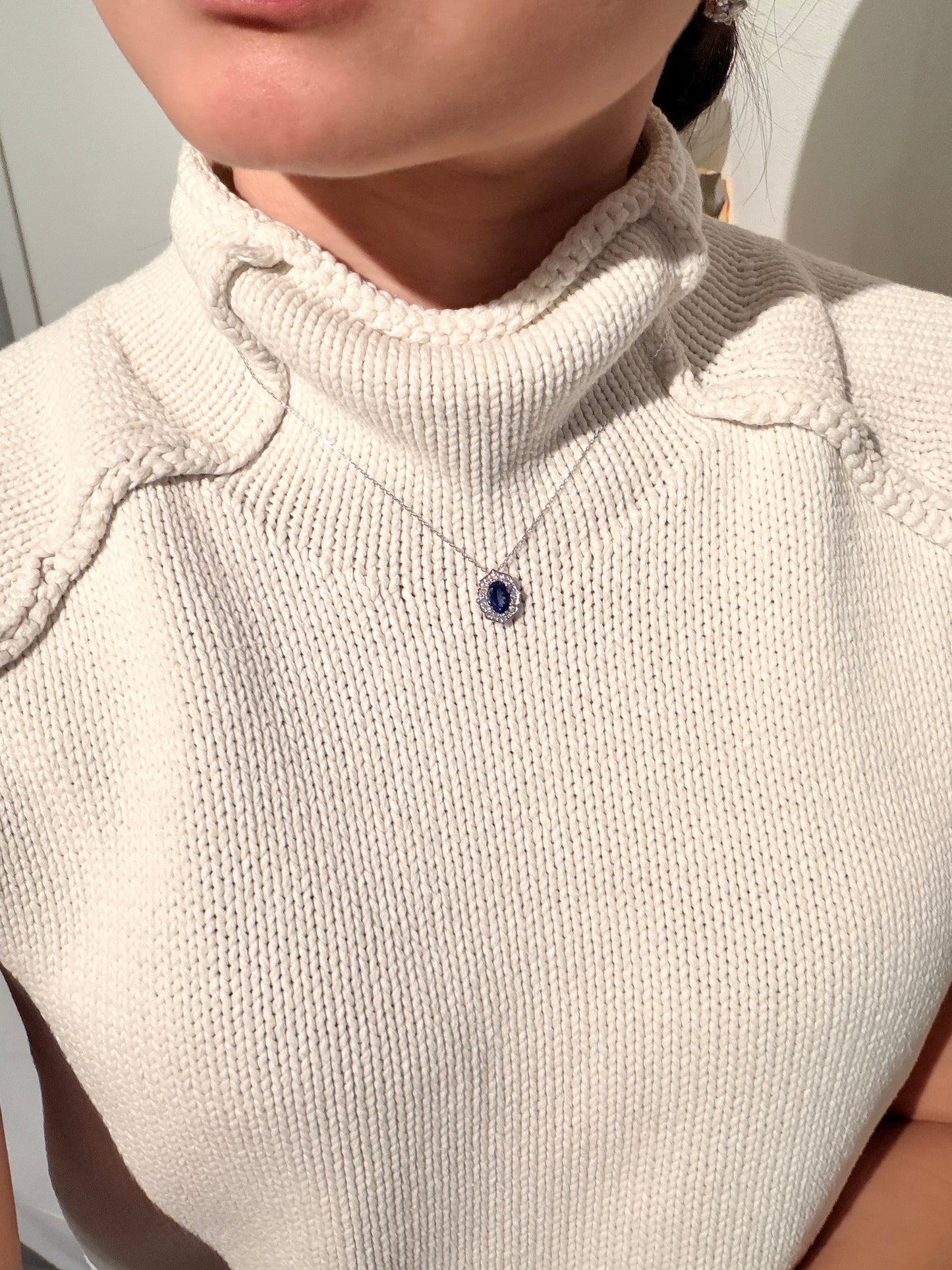 22. 【Mirror Mirror】PT　タンザナイトネックレス