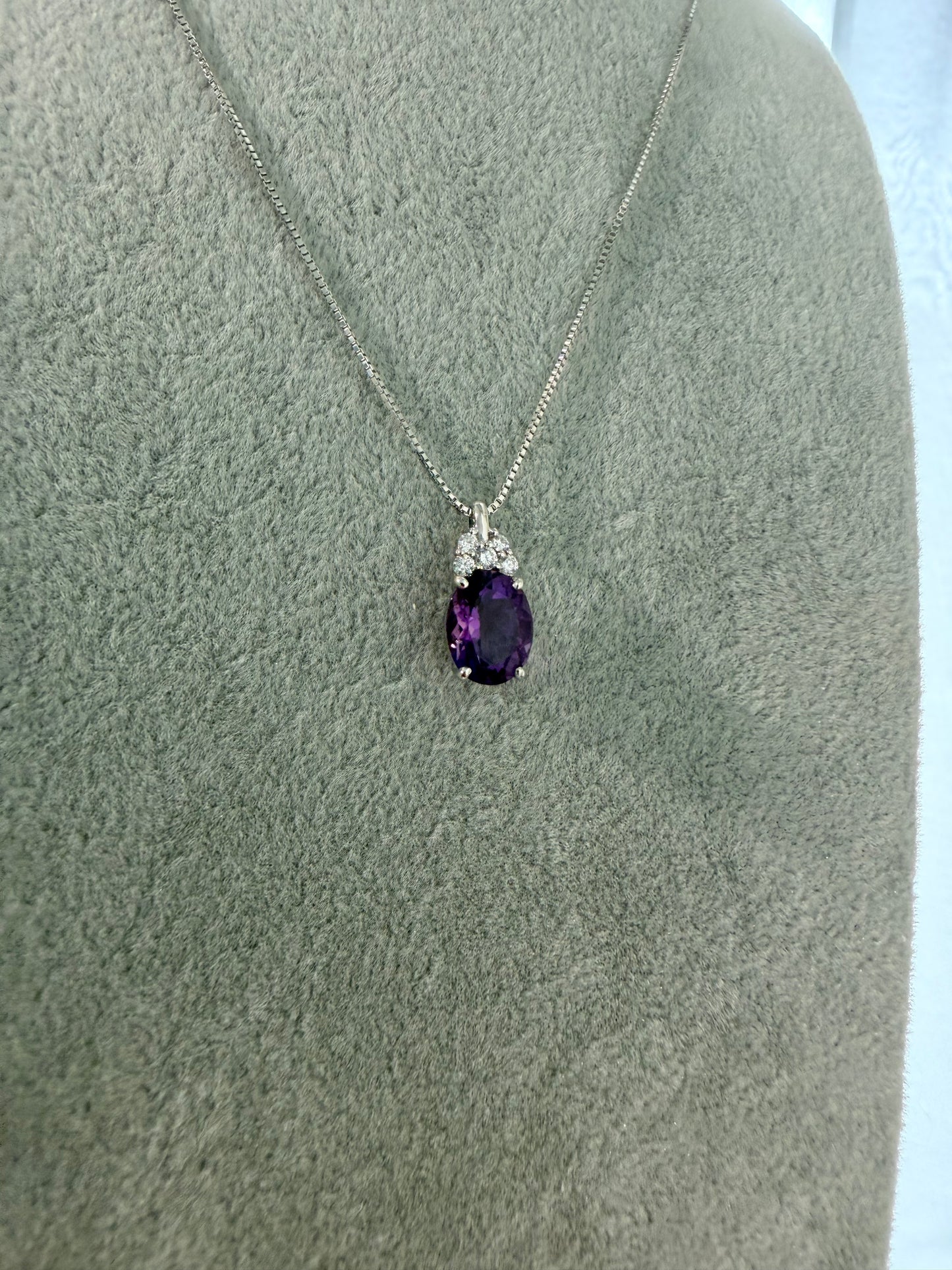 31．PT/WG　アメシスト　ネックレス