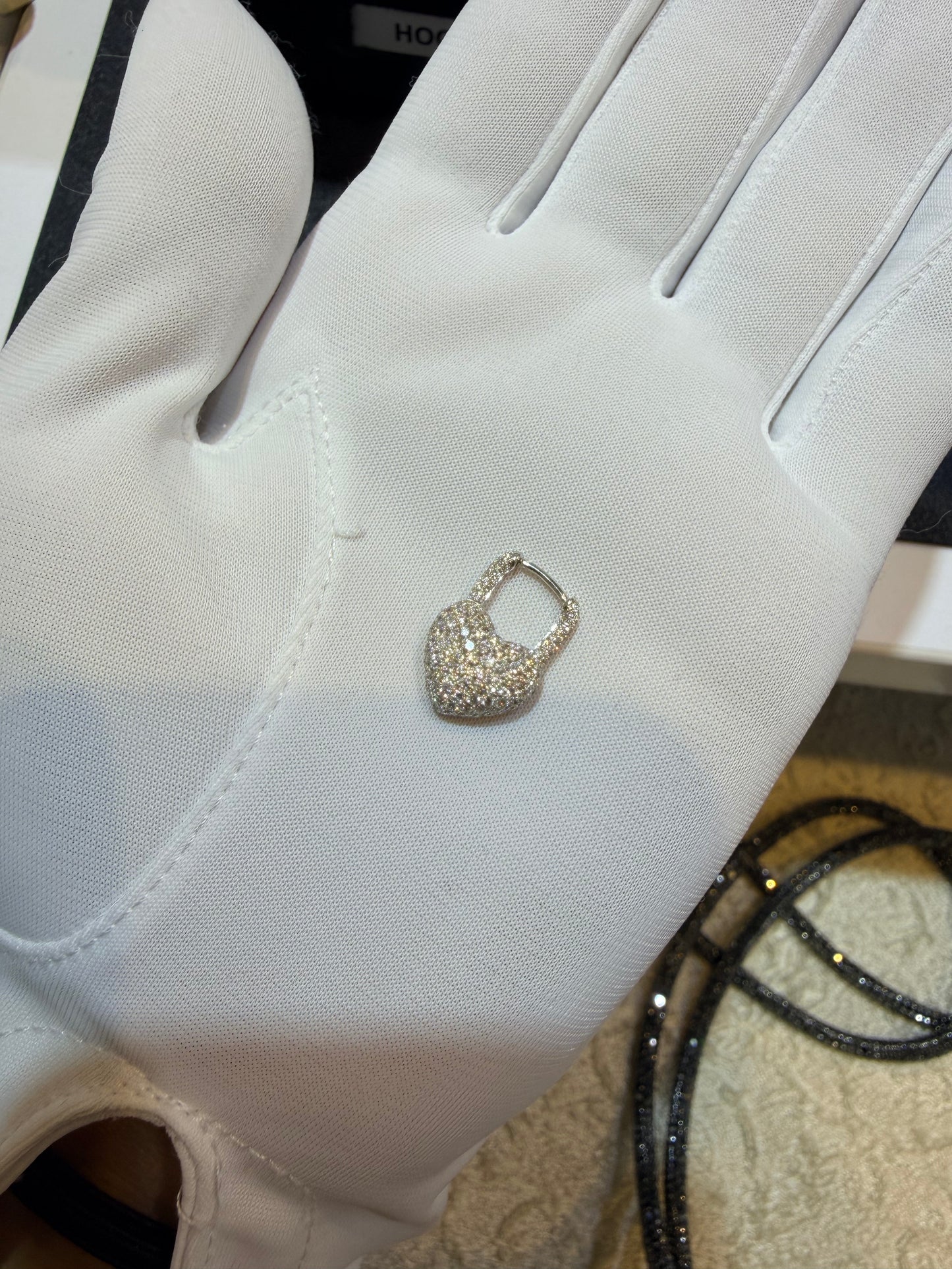 【ハートの南京錠♡】ピアス