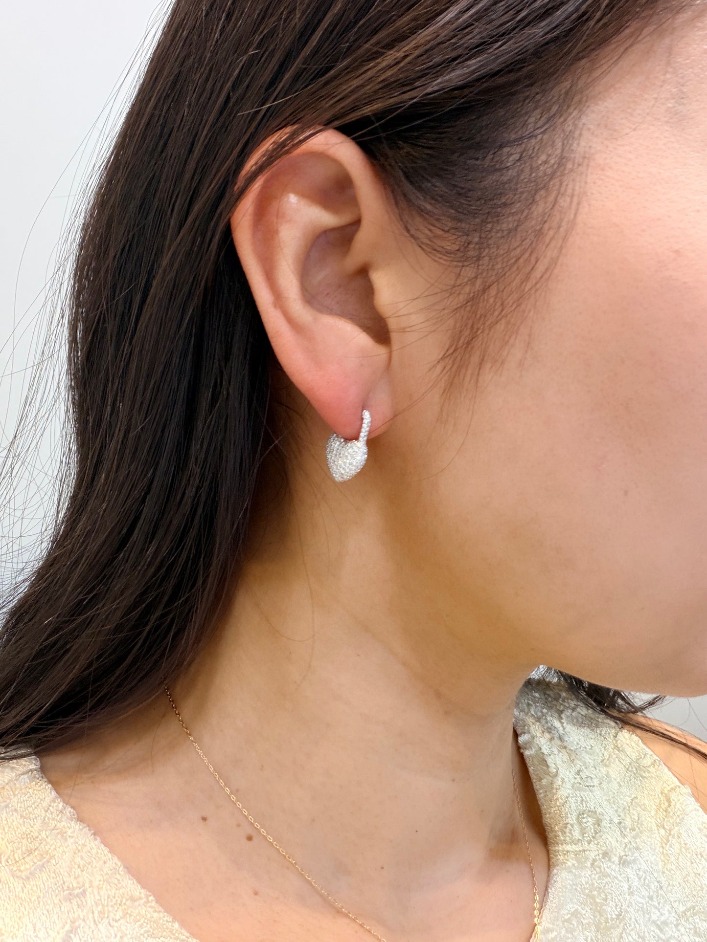 【ハートの南京錠♡】ピアス