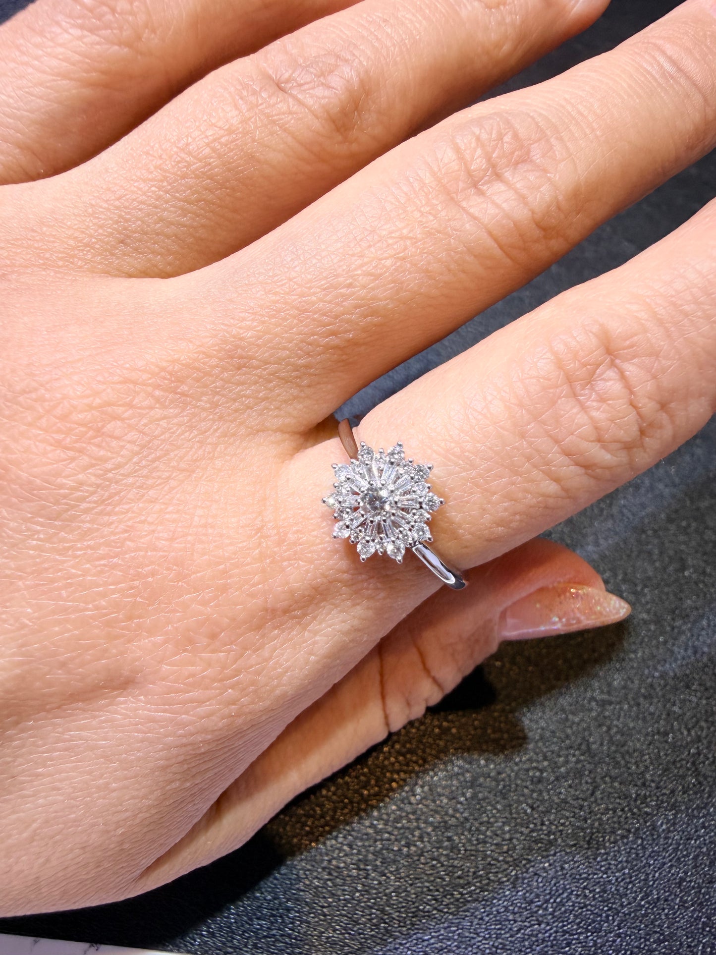 【Petite Snow Flake】リング