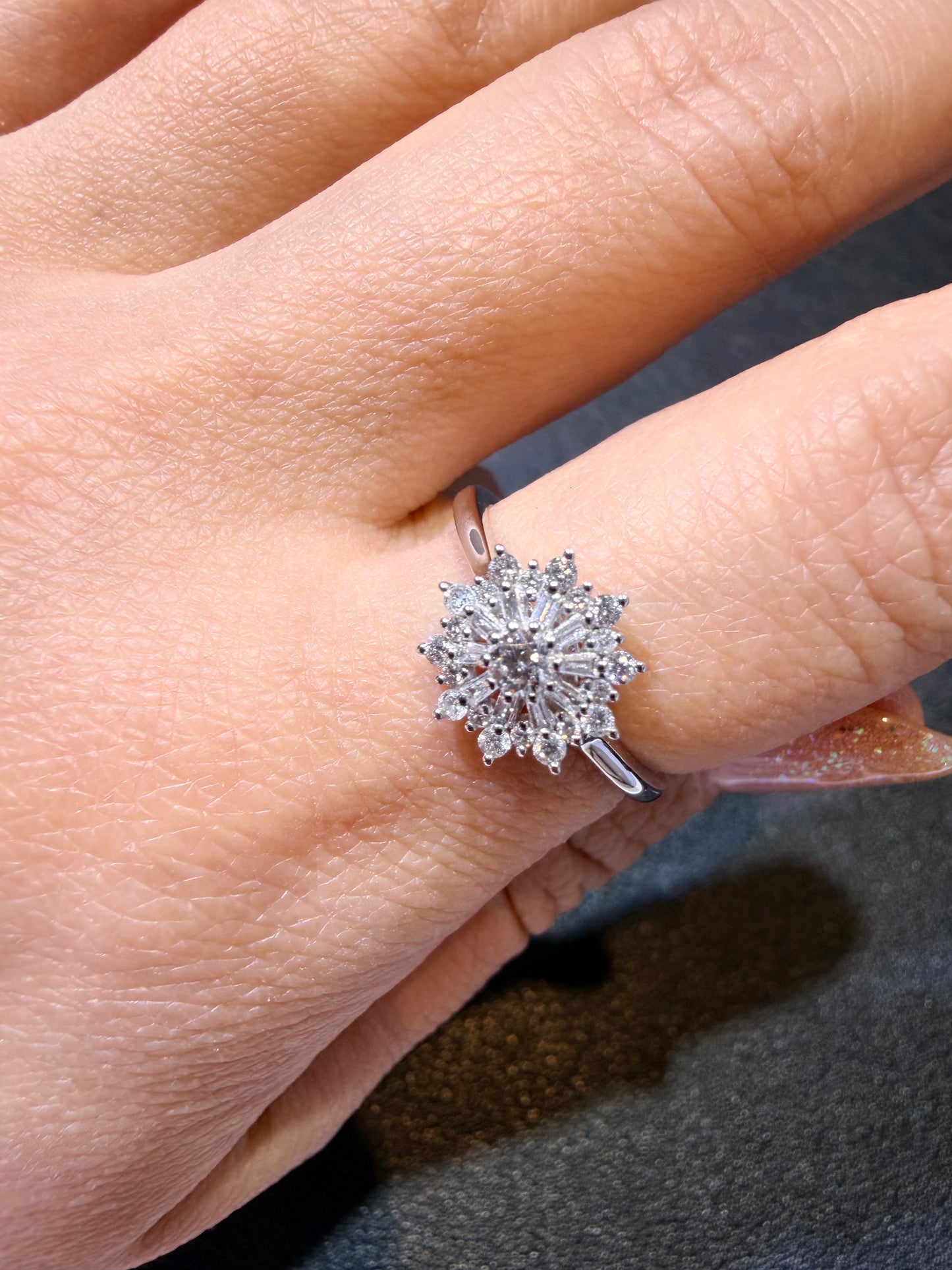 【Petite Snow Flake】リング