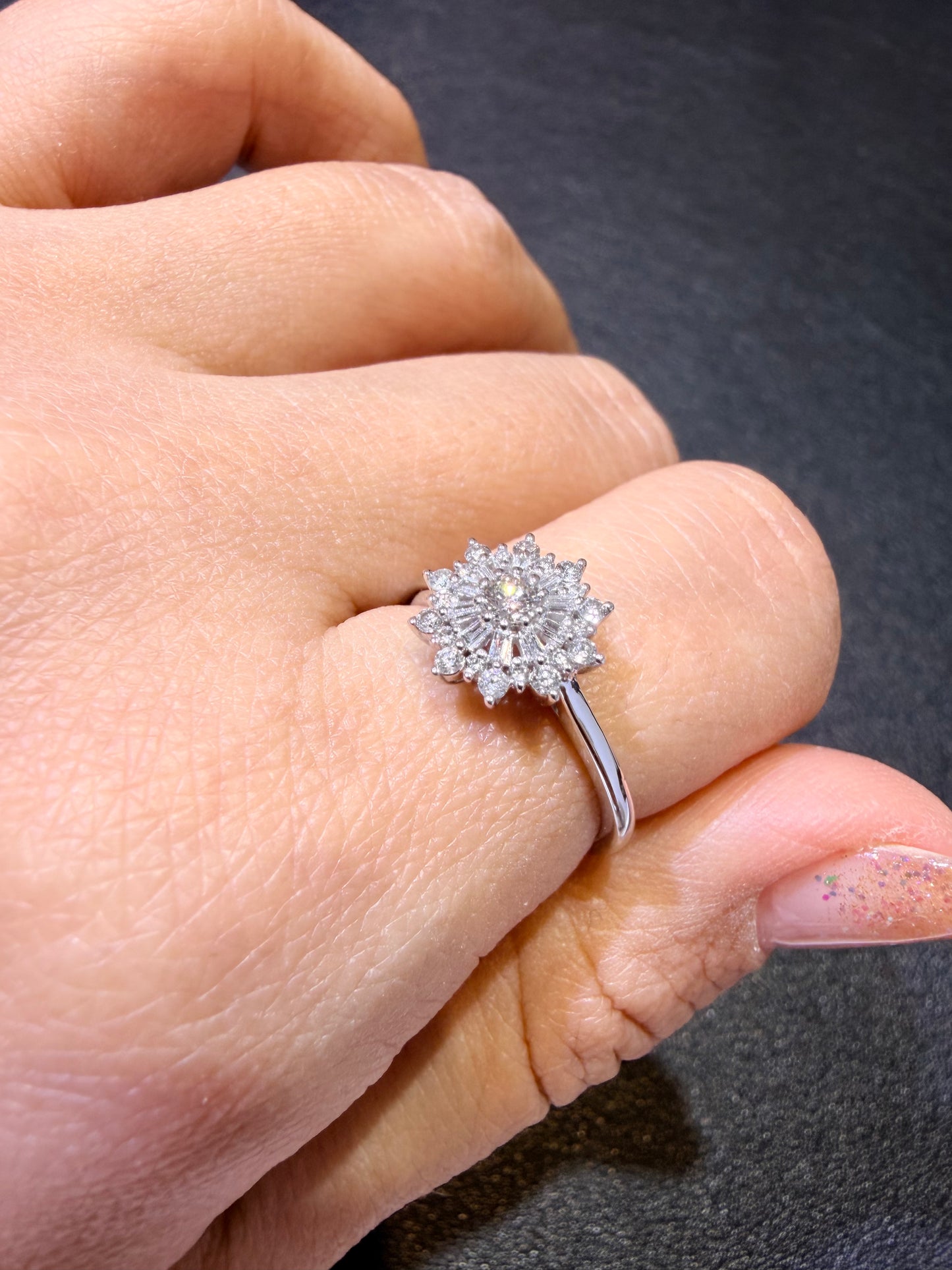 【Petite Snow Flake】リング