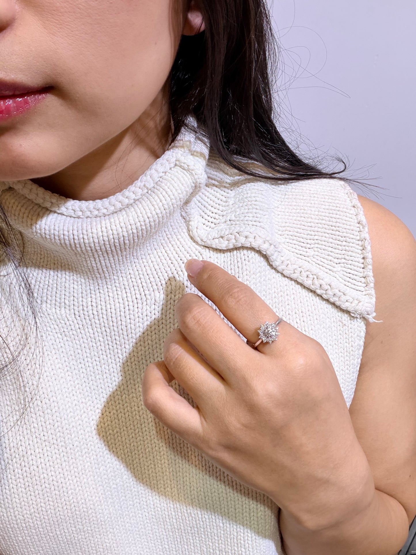 【Petite Snow Flake】リング