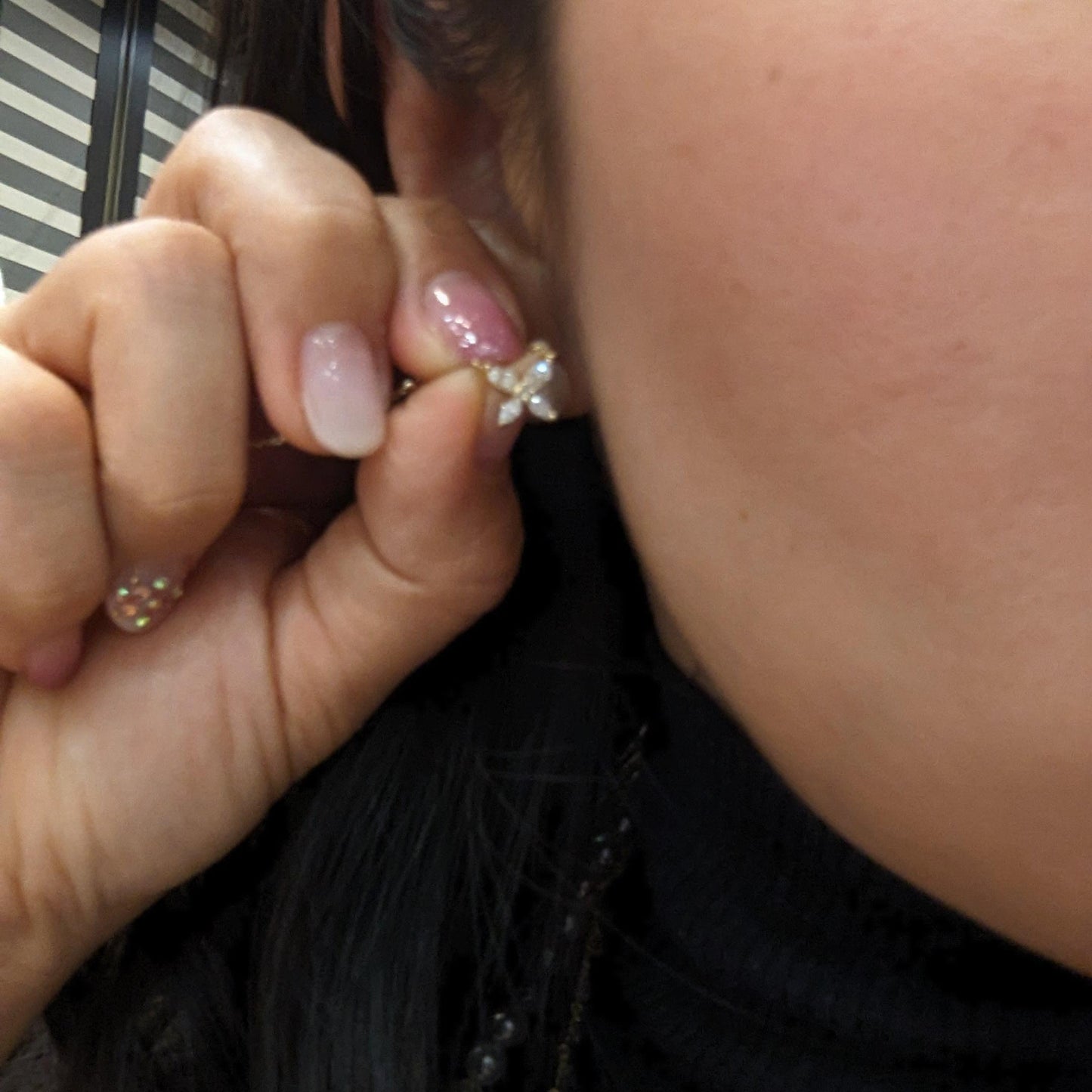 バタフライ一匹♡リング