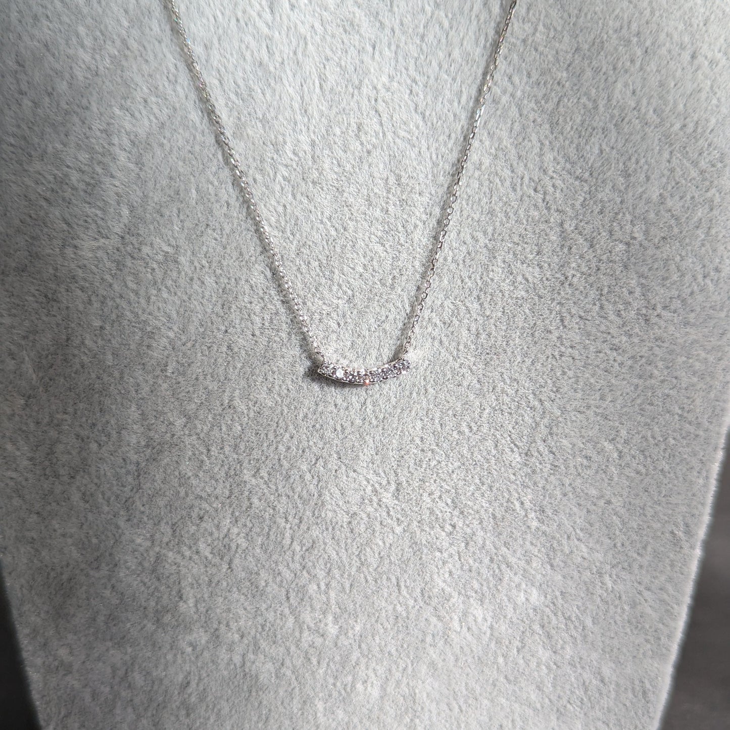 5. 【チャリティ企画】ダイヤモンドネックレス PT 0.11ct