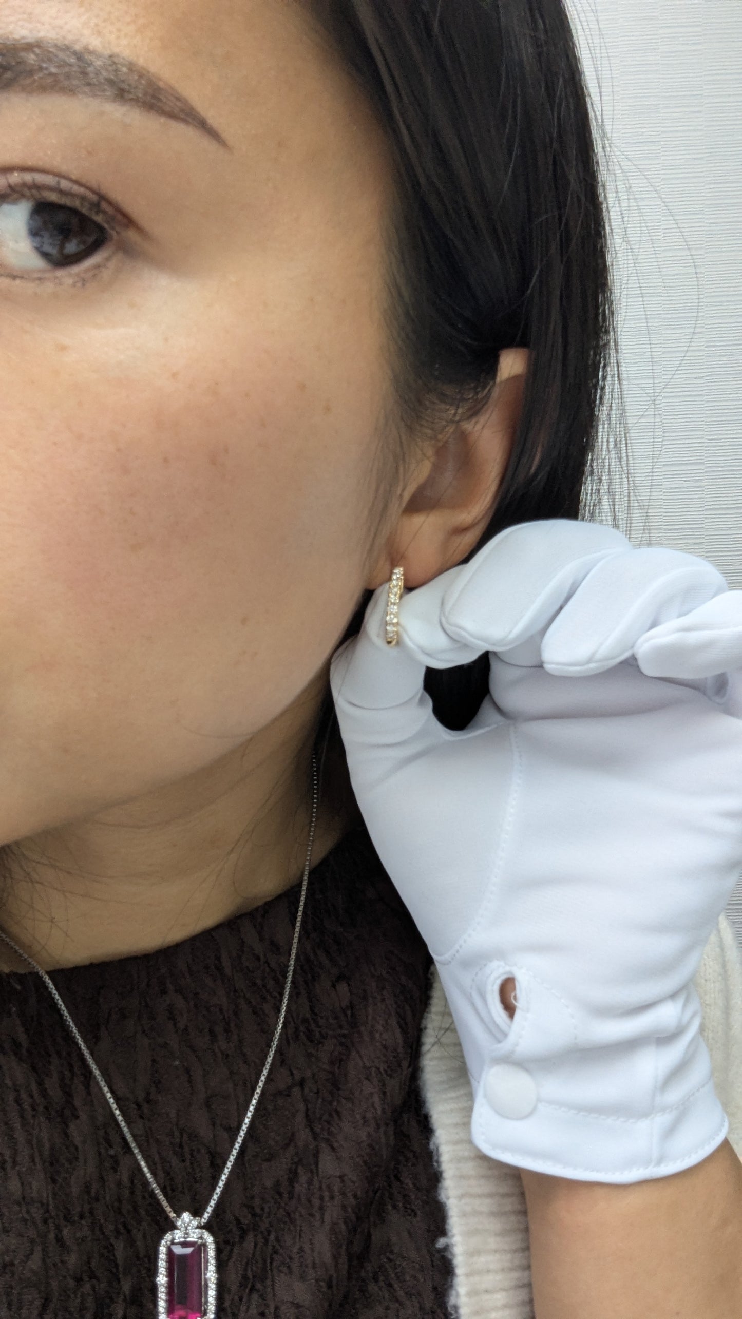 【1560フープ】18石・約0.5ct前後・2mm x 18mm