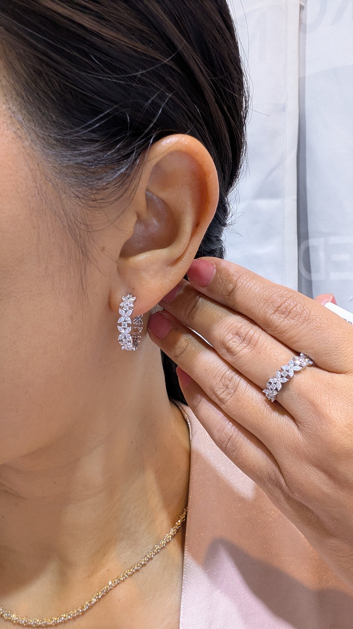 【Mariposa】バタフライ・フープピアス&