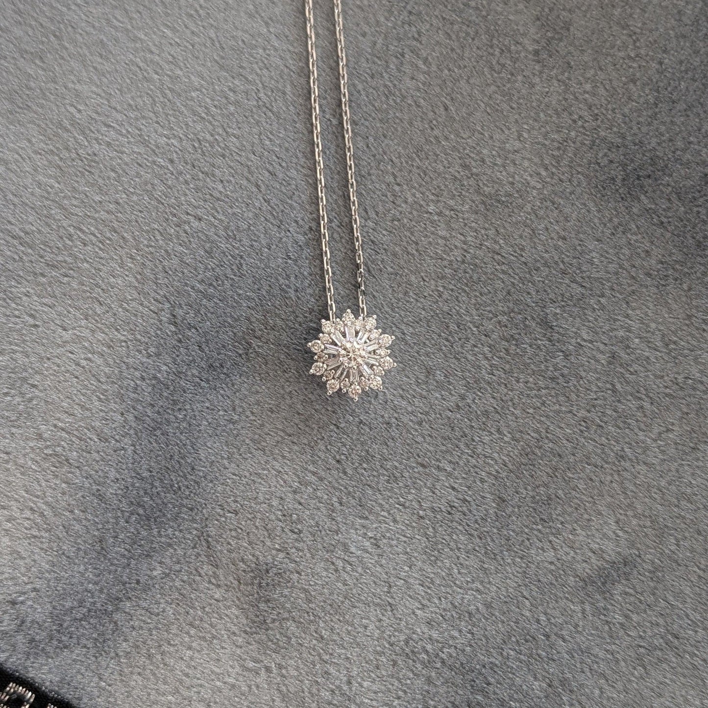 【Petit Snowflake】プチスノーフレーク ネックレス