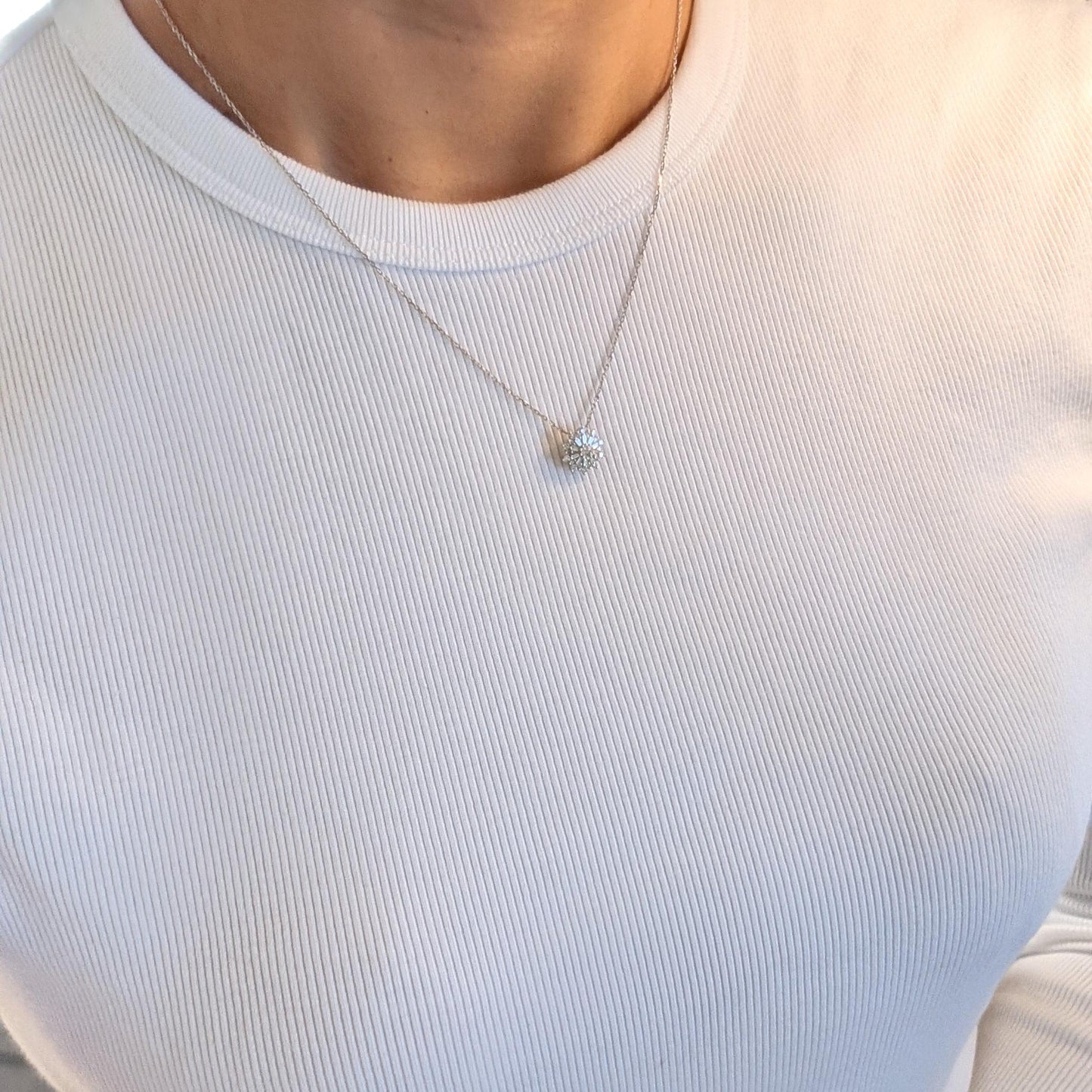 【Petit Snowflake】プチスノーフレーク ネックレス