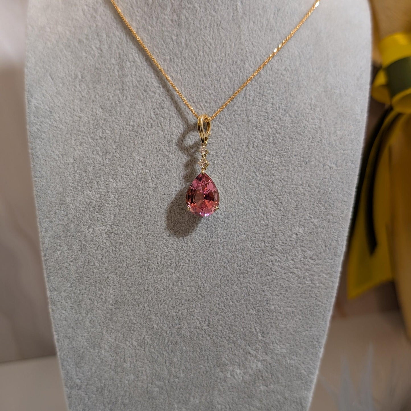 YGピンクトルマリン ペンダントヘッド