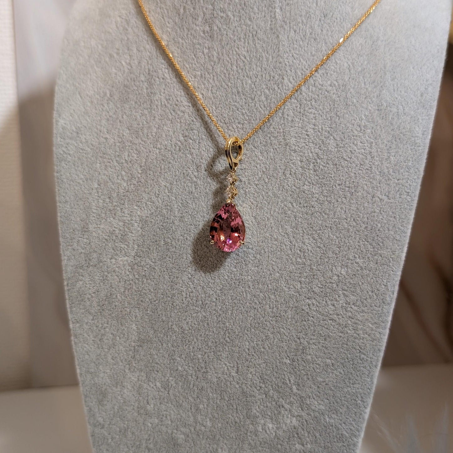 YGピンクトルマリン ペンダントヘッド